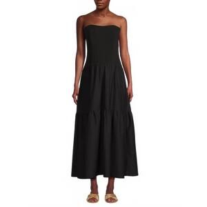 NEW EMILIA GEORGE evelyn maternity dress in black